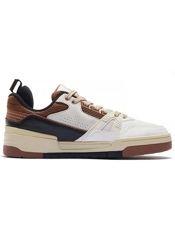 Кроссовки 001 btc Li-Ning — изображение 2 из 4, белый/коричневый