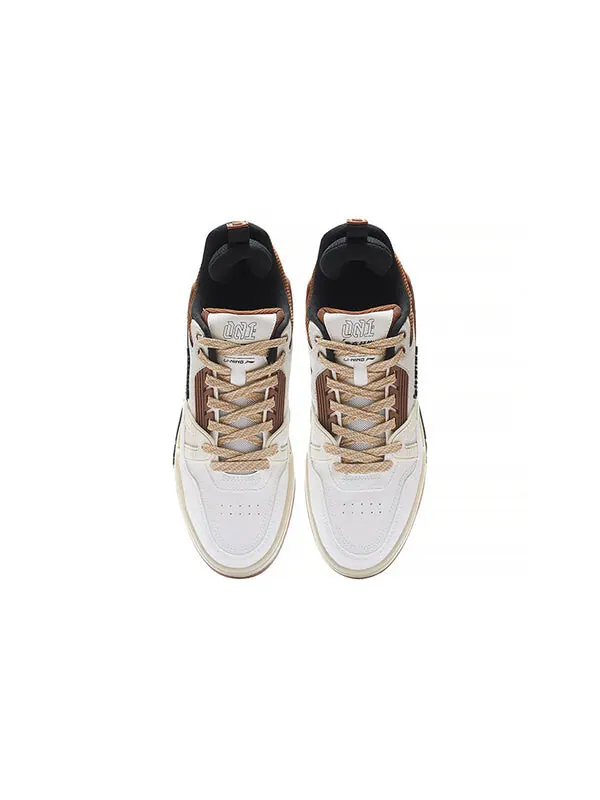 Кроссовки 001 btc Li-Ning — изображение 4 из 4, белый/коричневый