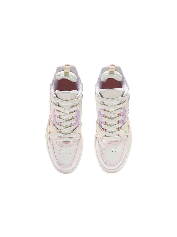 Кроссовки 001 btc Li-Ning — изображение 4 из 4, белый/розовый/фиолетовый