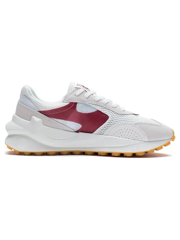 Кроссовки вечные 92 низкие Li-Ning — изображение 2 из 4, белый/красный/бежевый