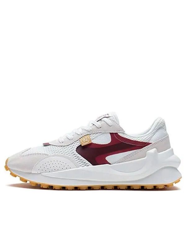 Кроссовки вечные 92 низкие Li-Ning — изображение 1 из 4, белый/красный/бежевый