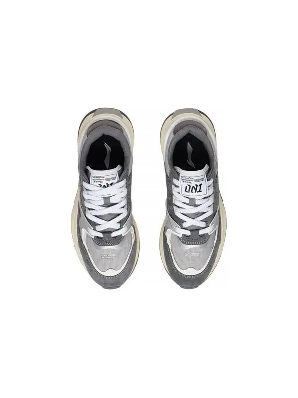 Кроссовки 001 момент v2 Li-Ning — изображение 4 из 4, серый/белый