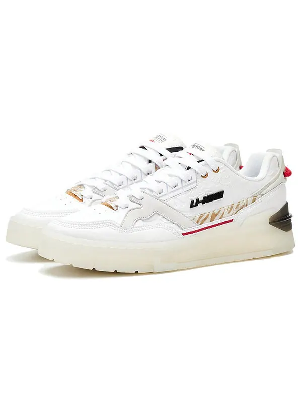 Кроссовки 001 btc boom classic leisure Li-Ning — изображение 2 из 4, белый