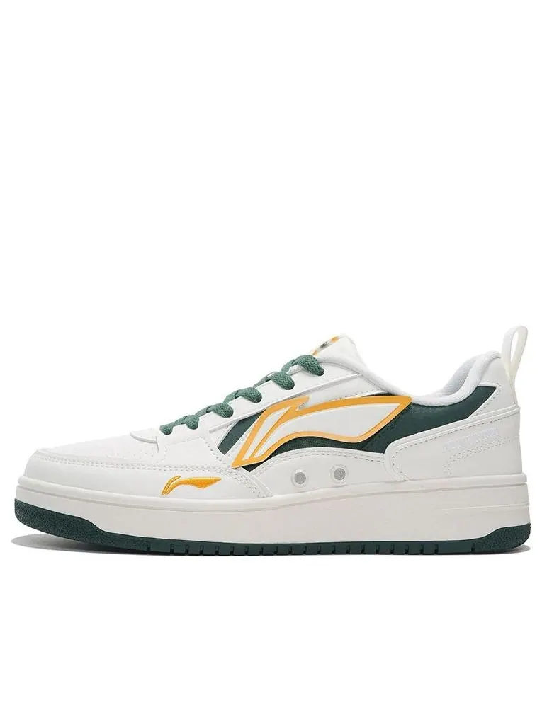 Кеды Li-Ning Classic Leisure 'White Yellow' — изображение 1 из 7