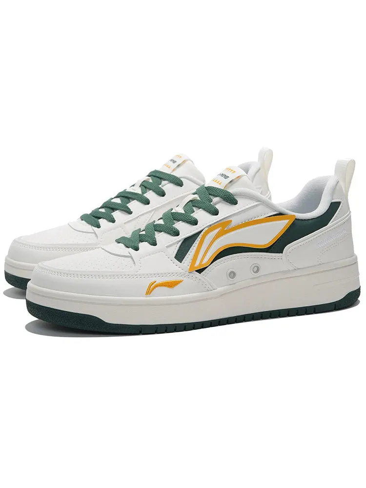 Кеды Li-Ning Classic Leisure 'White Yellow' — изображение 3 из 7