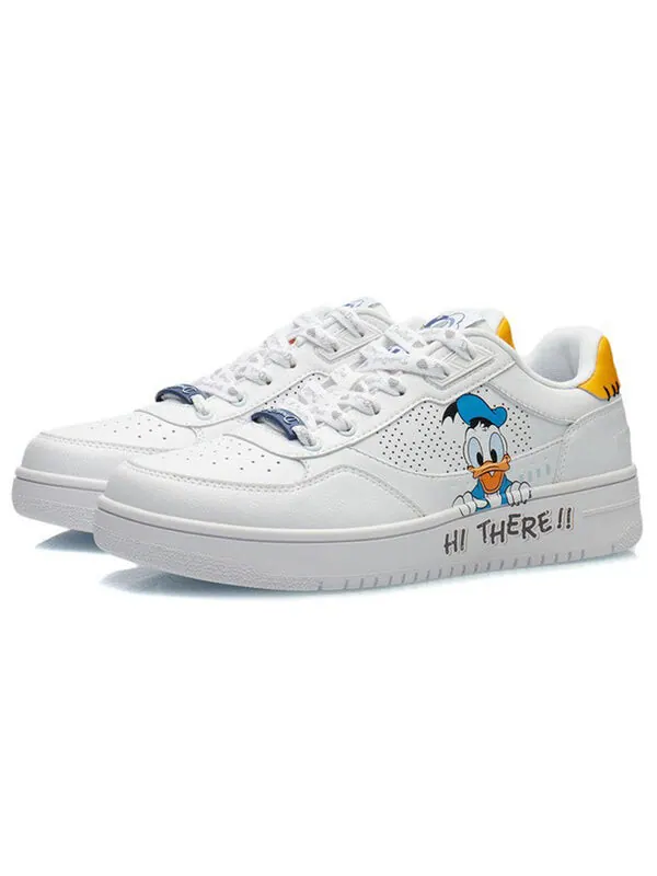 Кроссовки классические скейтбординг x дисней дональд дак Li-Ning — изображение 3 из 4, белый