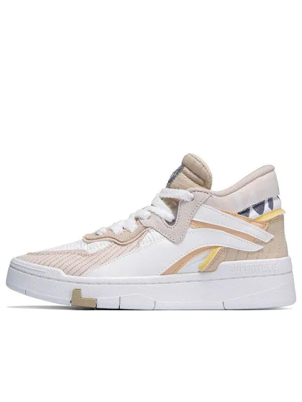Кроссовки superwave mid prm Li-Ning — изображение 1 из 4, белый//розовый