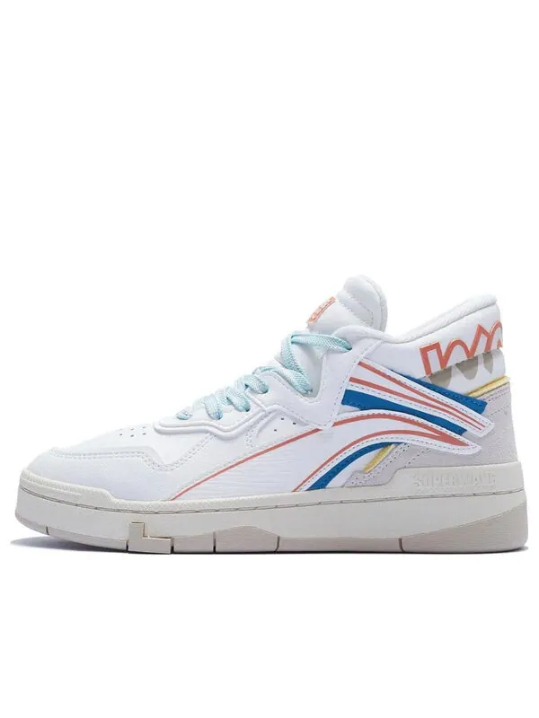 Кроссовки средней высоты Li-Ning — изображение 1 из 4, белый/красный/синий