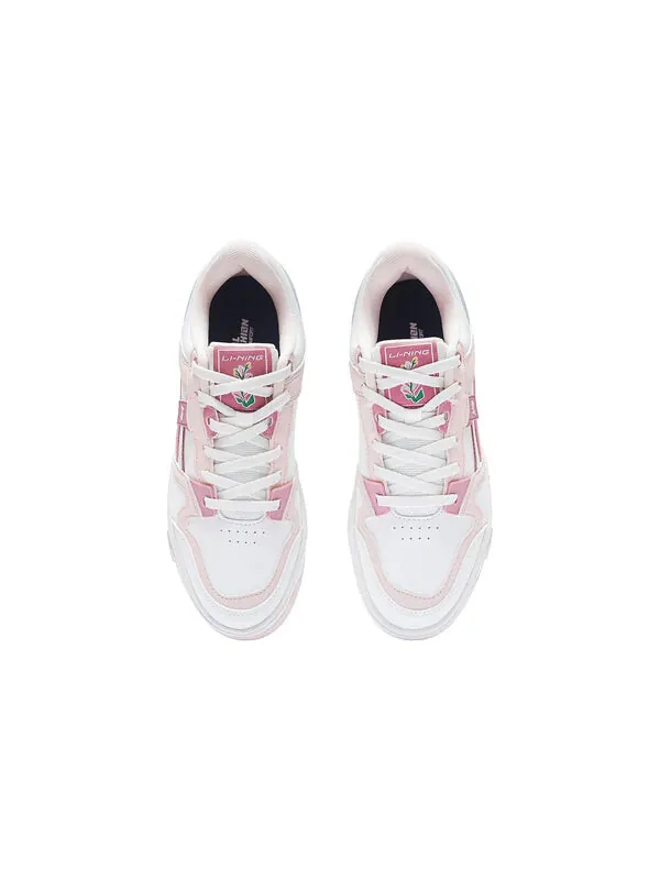 Кроссовки ace v2 низкие Li-Ning — изображение 4 из 4, белый/розовый