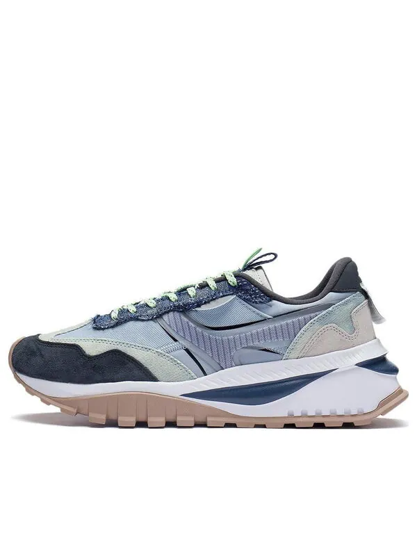 Кроссовки космос эво низкие Li-Ning — изображение 1 из 4, черный/синий/белый