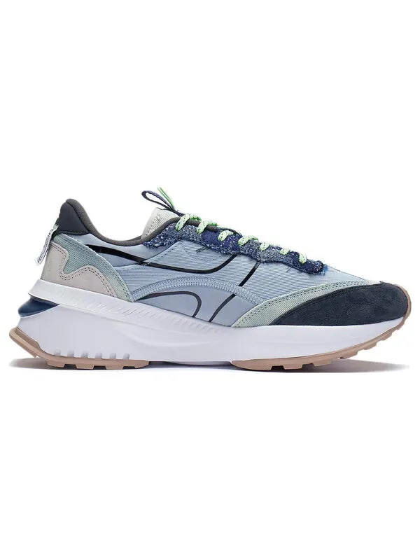 Кроссовки космос эво низкие Li-Ning — изображение 2 из 4, черный/синий/белый