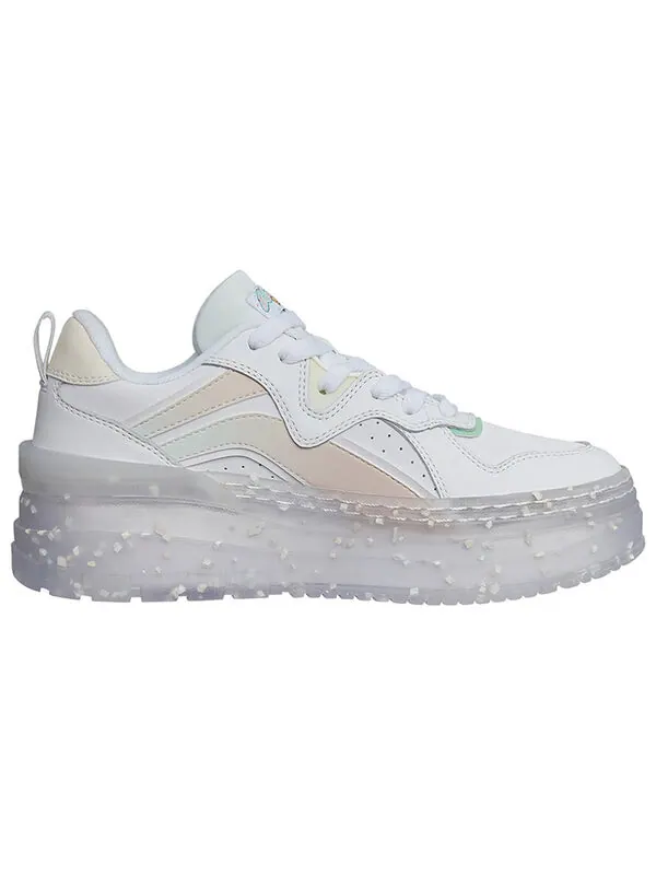 Кроссовки кроссовки на платформе Li-Ning — изображение 2 из 4, белый/розовый/зеленый