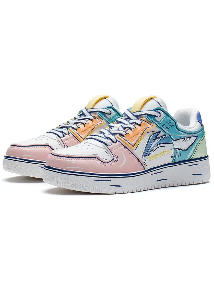 Кеды (WMNS) Li-Ning Tianji — изображение 3 из 7, белый