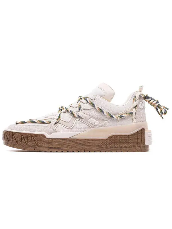 Кроссовки 001 разблокировать Li-Ning — изображение 3 из 4, серый/зеленый/белый
