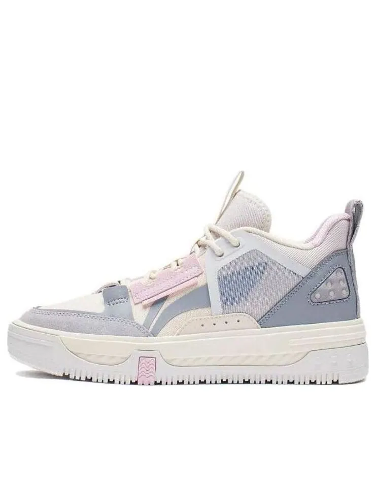 Кроссовки (WMNS) Li-Ning Xingchuan V1.5 'Grey Pink White' — изображение 1 из 4, серый