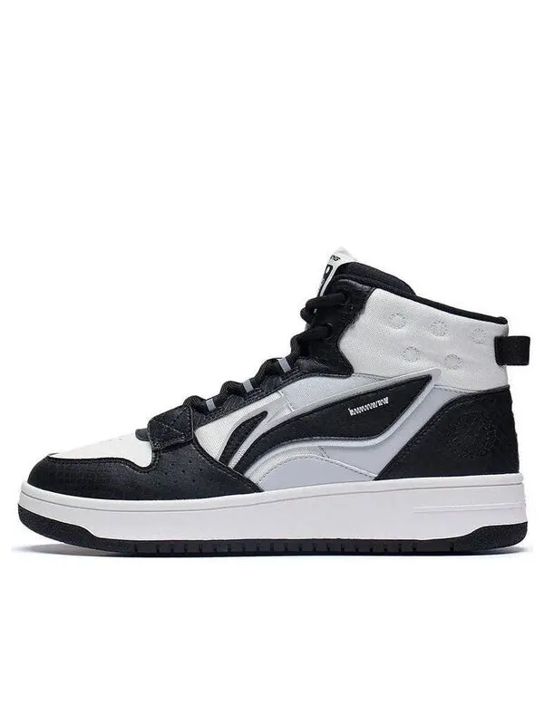 Кроссовки san yuan высокие 3м Li-Ning — изображение 1 из 4, черный/белый/серый