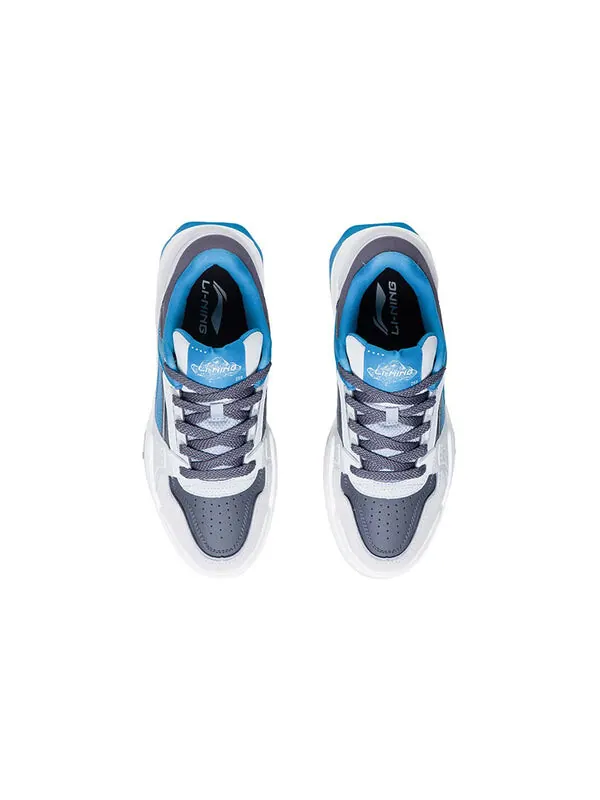 Кроссовки и обувь для скейтбординга Li-Ning — изображение 4 из 4, белый/синий/серый