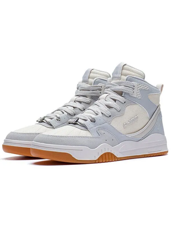 Кроссовки лунно- высокие Li-Ning — изображение 3 из 4, серый/белый/бежевый