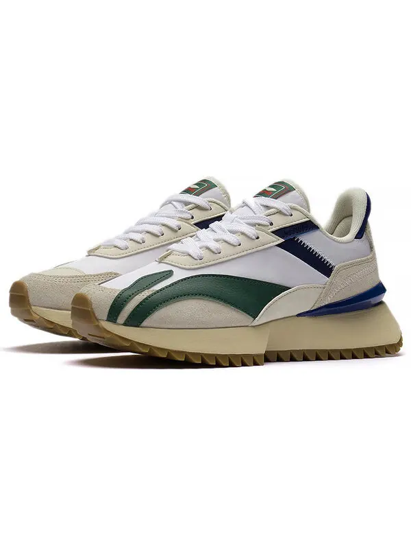 Кроссовки zaiwu Li-Ning — изображение 3 из 4, белый/синий/зеленый