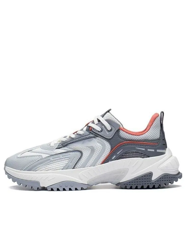 Кроссовки Li-Ning Xingji 'Grey White' — изображение 1 из 5, серый
