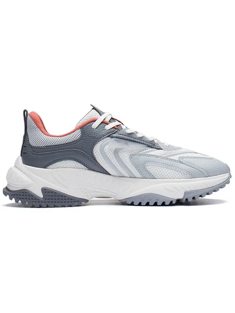 Кроссовки Li-Ning Xingji 'Grey White' — изображение 2 из 5, серый