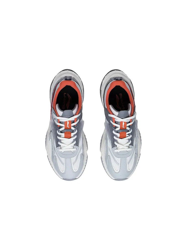 Кроссовки Li-Ning Xingji 'Grey White' — изображение 4 из 5, серый