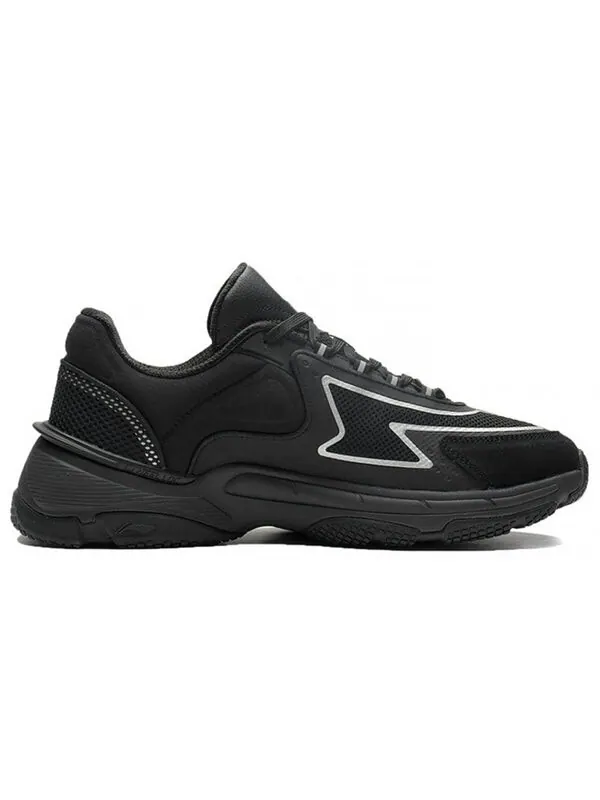 Кроссовки ретро коробка Li-Ning — изображение 2 из 4, черный/белый