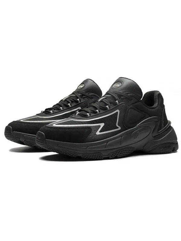 Кроссовки ретро коробка Li-Ning — изображение 3 из 4, черный/белый