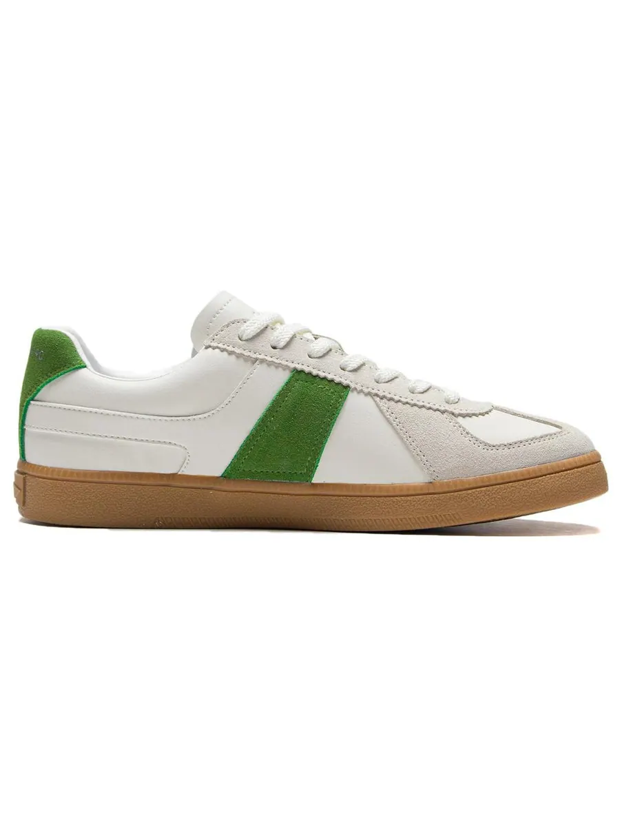 Кеды Li-Ning Skateboarding Low 'White Green' — изображение 2 из 7