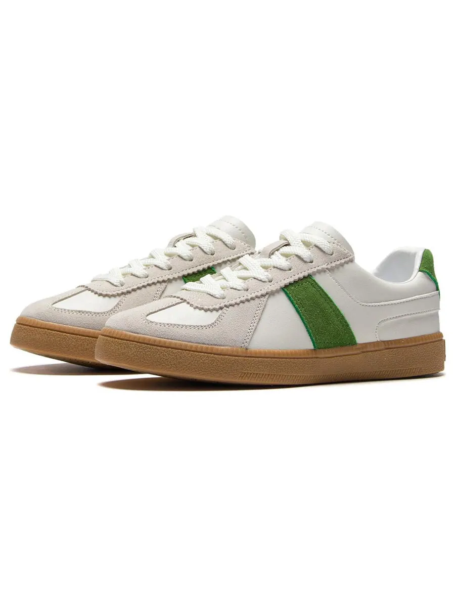 Кеды (WMNS) Li-Ning Skateboarding Low 'White Green' — изображение 3 из 7, белый