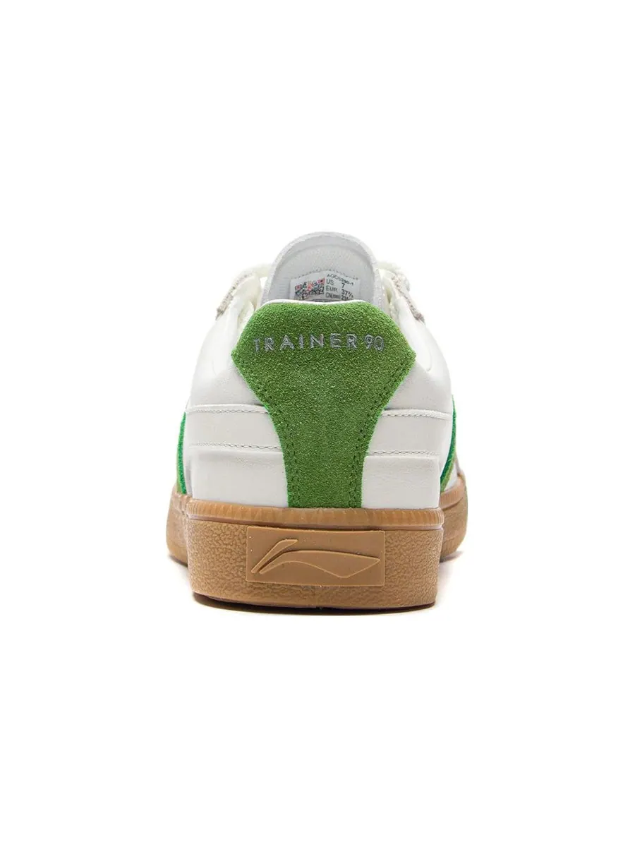 Кеды (WMNS) Li-Ning Skateboarding Low 'White Green' — изображение 6 из 7, белый