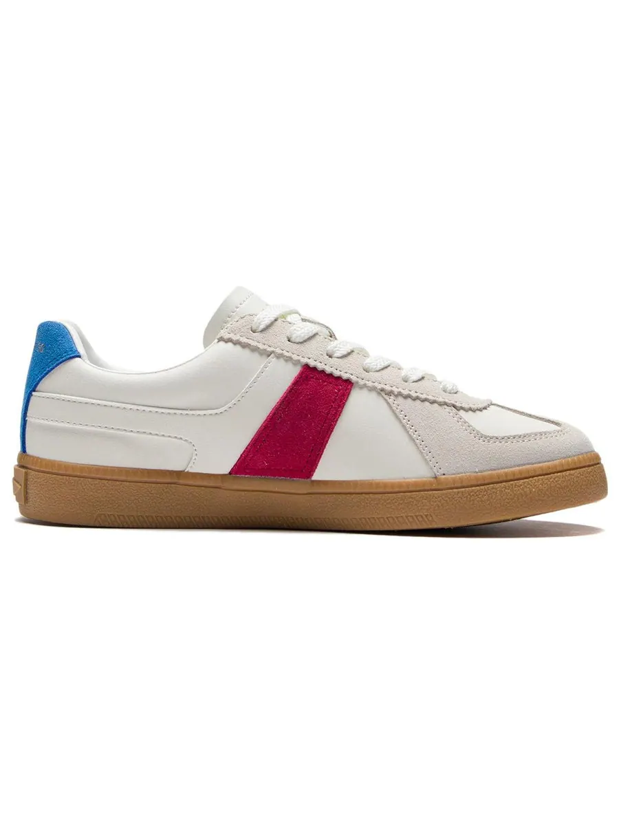 Кеды (WMNS) Li-Ning Skateboarding Low 'White Red' — изображение 2 из 7, белый