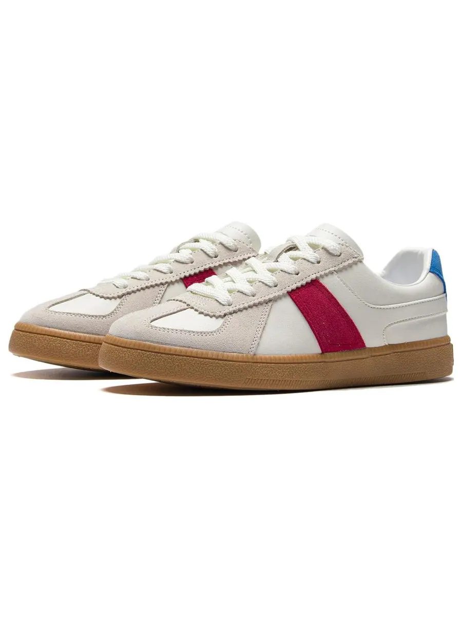Кеды (WMNS) Li-Ning Skateboarding Low 'White Red' — изображение 3 из 7, белый