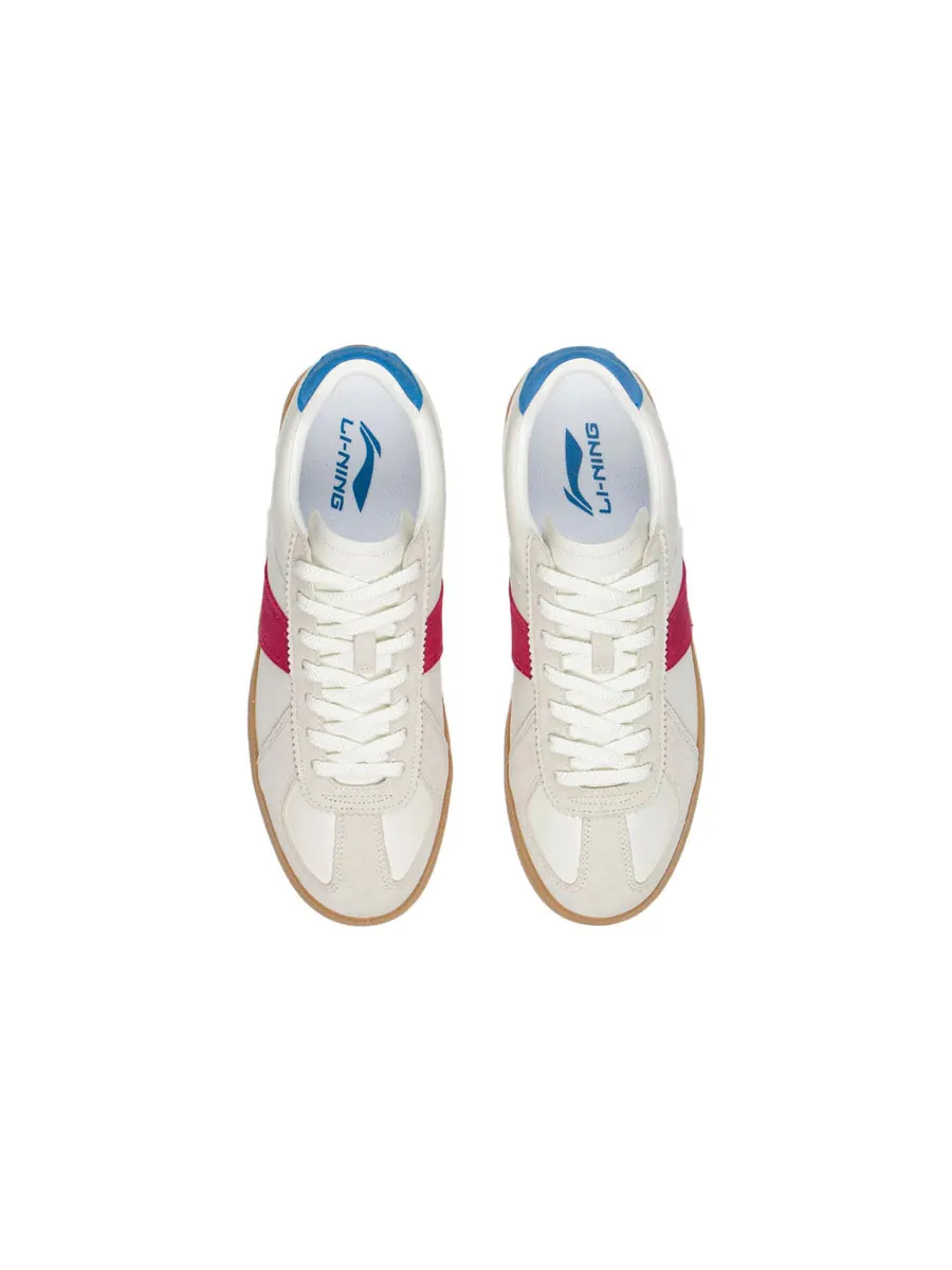 Кеды (WMNS) Li-Ning Skateboarding Low 'White Red' — изображение 4 из 7, белый