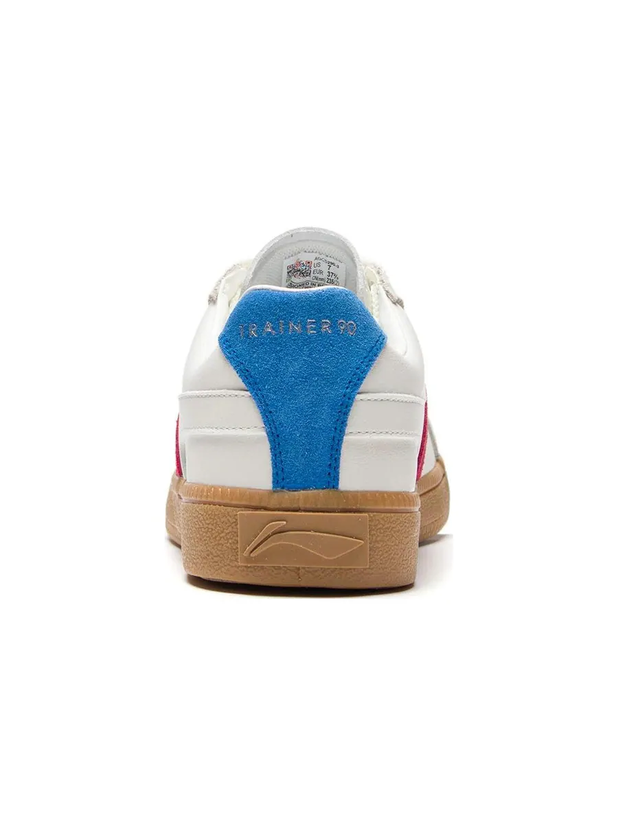 Кеды (WMNS) Li-Ning Skateboarding Low 'White Red' — изображение 6 из 7, белый