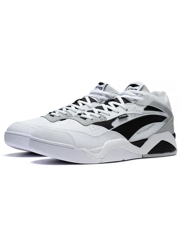 Кроссовки в bbs Li-Ning — изображение 3 из 4, белый/черный