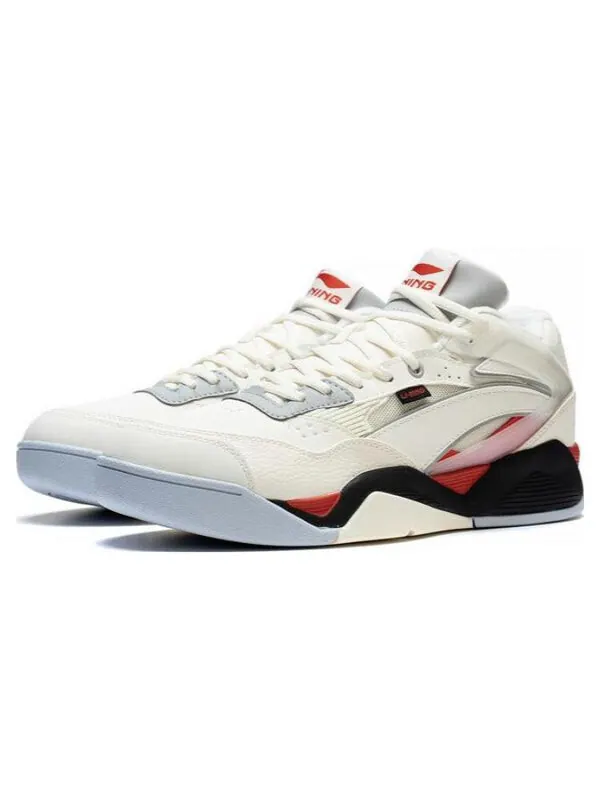 Кроссовки в bbs Li-Ning — изображение 3 из 4, белый/серый/красный