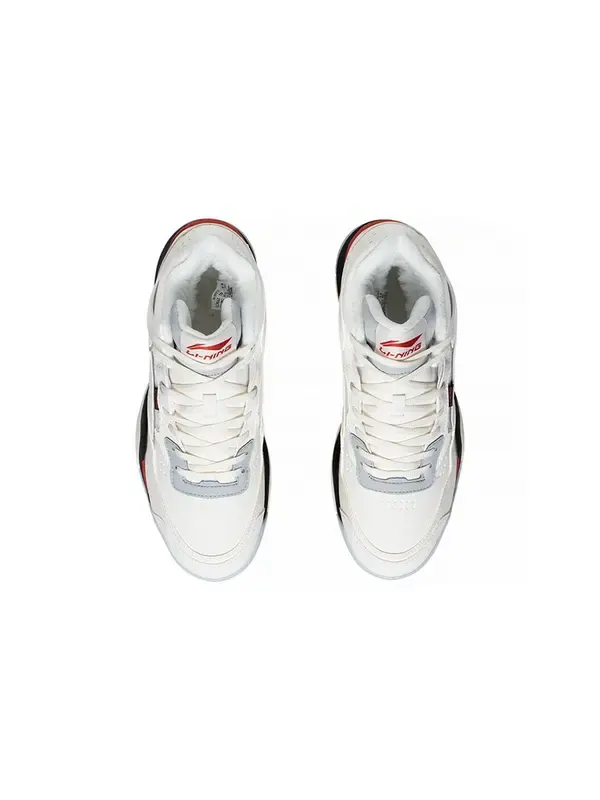 Кроссовки в bbs Li-Ning — изображение 4 из 4, белый/серый/красный