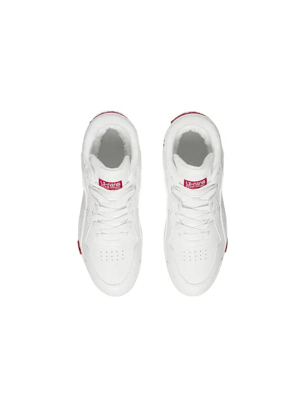 Кроссовки superwave mid Li-Ning — изображение 4 из 4, белый/красный