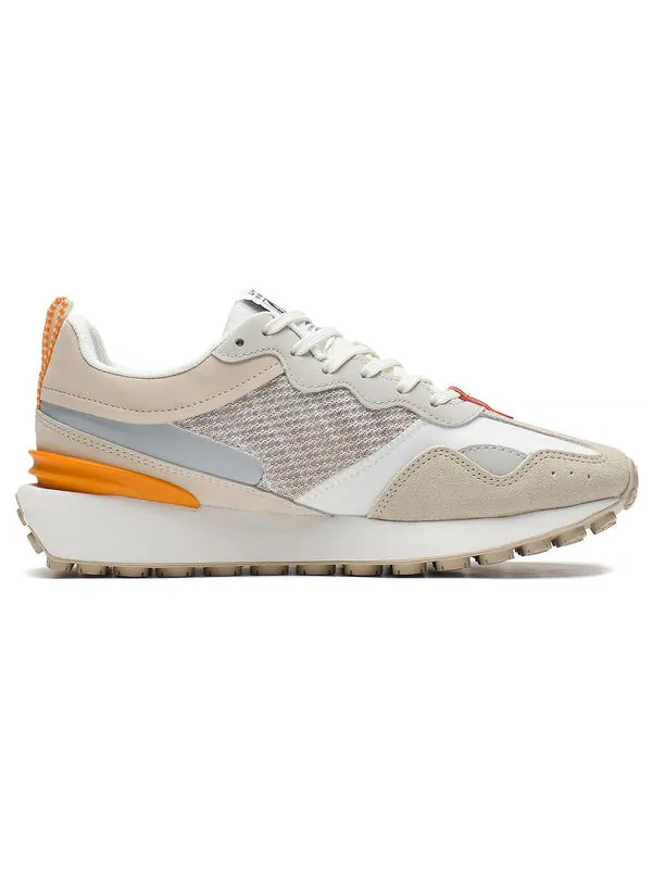Кроссовки космос классика Li-Ning — изображение 2 из 4, серый/белый/оранжевый