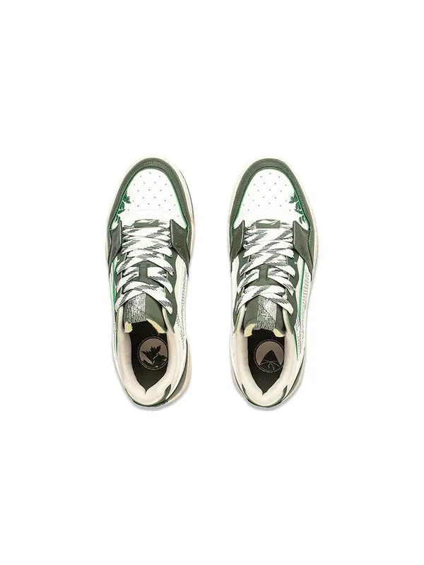 Кроссовки лунно- Li-Ning — изображение 3 из 4, белый/зеленый