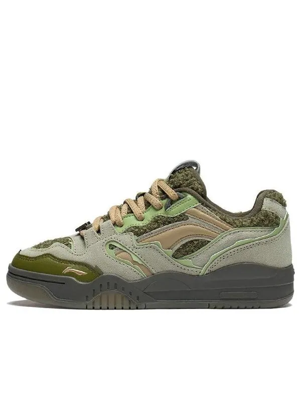 Кроссовки лунно- ловля снов Li-Ning — изображение 1 из 4, зеленый/бежевый