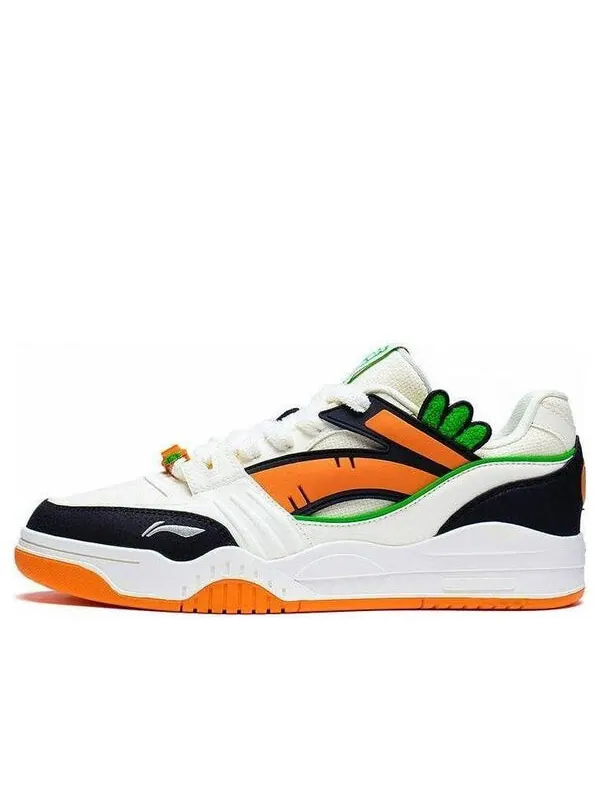 Кроссовки лунно- новогодние Li-Ning — изображение 1 из 4, белый/черный/оранжевый