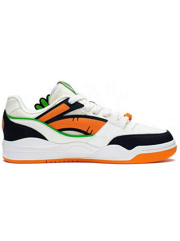 Кроссовки лунно- новогодние Li-Ning — изображение 2 из 4, белый/черный/оранжевый