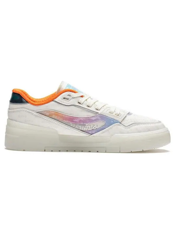 Кроссовки 001 btc prm Li-Ning — изображение 2 из 4, белый/оранжевый