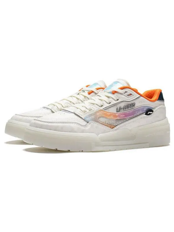 Кроссовки 001 btc prm Li-Ning — изображение 3 из 4, белый/оранжевый