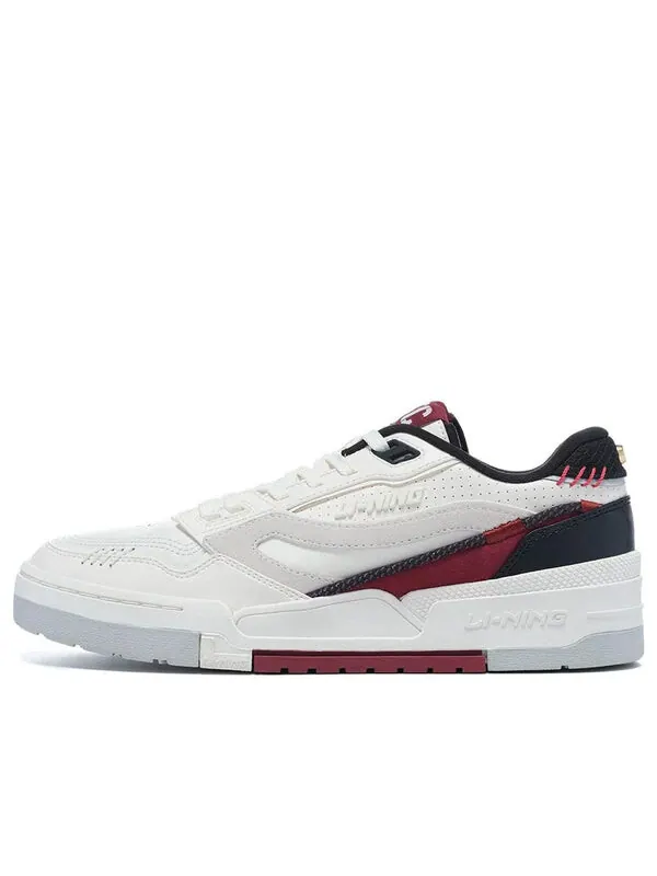 Кроссовки 001 btc prm Li-Ning — изображение 1 из 4, белый/бордовый