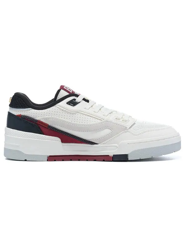 Кроссовки 001 btc prm Li-Ning — изображение 2 из 4, белый/бордовый