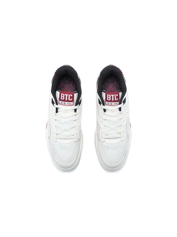 Кроссовки 001 btc prm Li-Ning — изображение 4 из 4, белый/бордовый