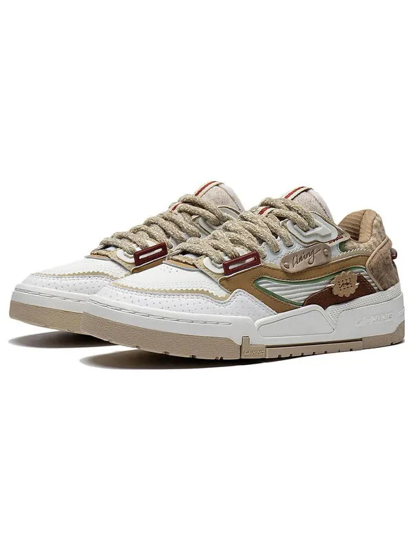 Кроссовки 001 btc prm Li-Ning — изображение 3 из 4, белый/бежевый